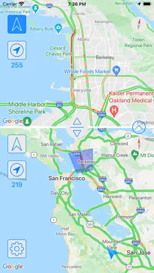 Traffic Maps: realtime info screenshot 4