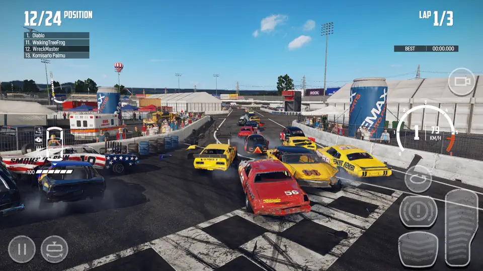 Screenshot von Wreckfest auf dem iPhone 2