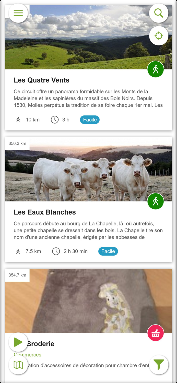 Randos and VTT Vichy Montagne