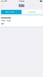 naspaa conference 2023 iphone screenshot 3