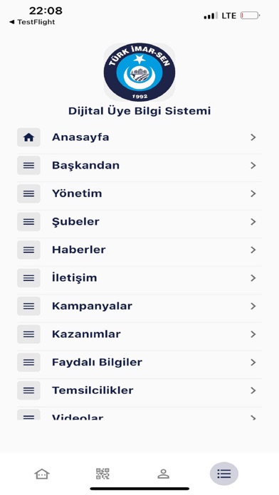 Türk İmar Sen Dijital Kimlik Screenshot