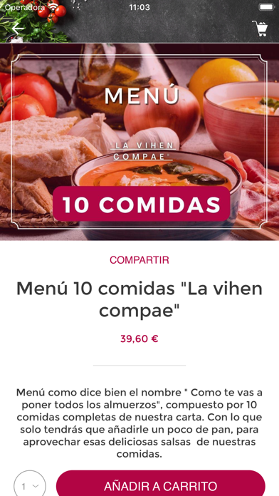 Comida de Pueblo Screenshot