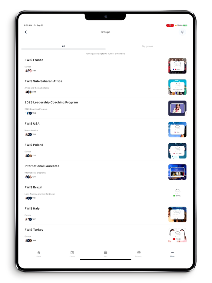 For Women in Science Community