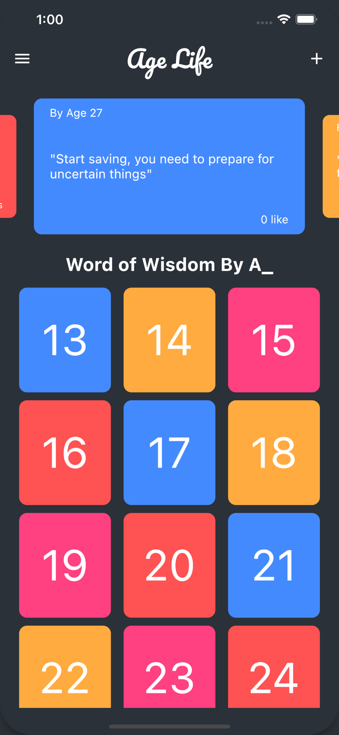 Age Life - Advice Quotes