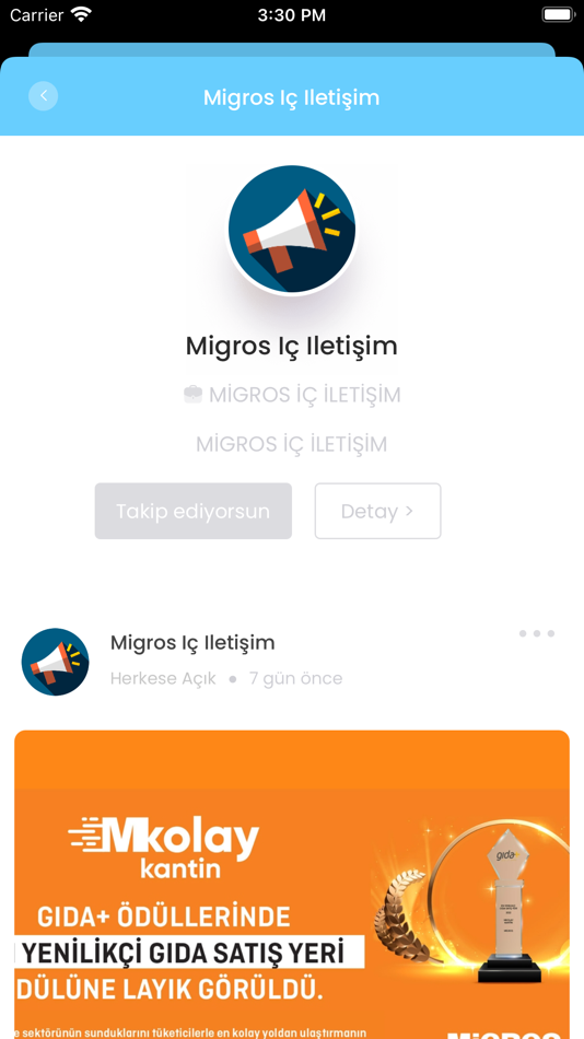 #4. Migros Sosyal (iOS) 由: Migros Ticaret A.S.