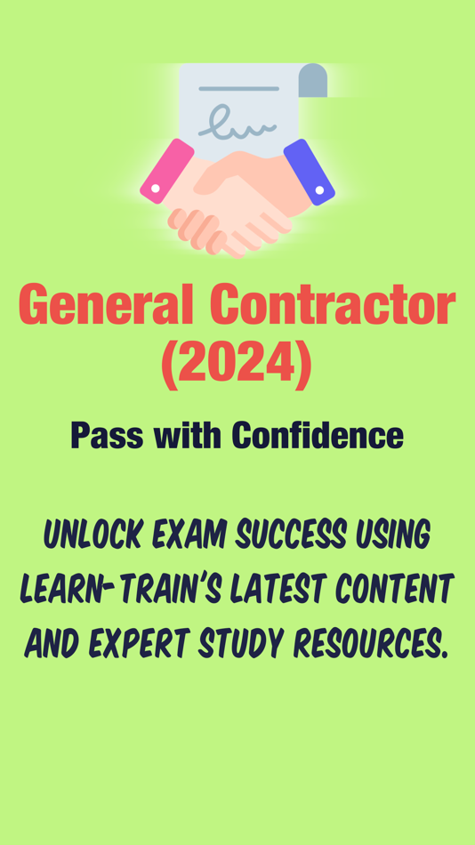 #1. General Contractor Prep 2024 (iOS) 来自: Learn-Train Inc