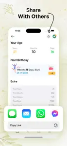 Age Calculator & Event Tracker screenshot #7 for iPhone