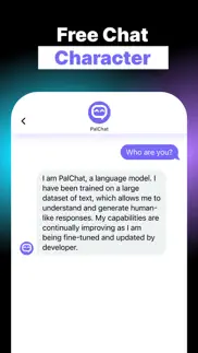 character ai chat iphone screenshot 4