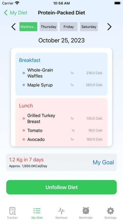 Fitzilla: Workout & Diet Plan screenshot-6