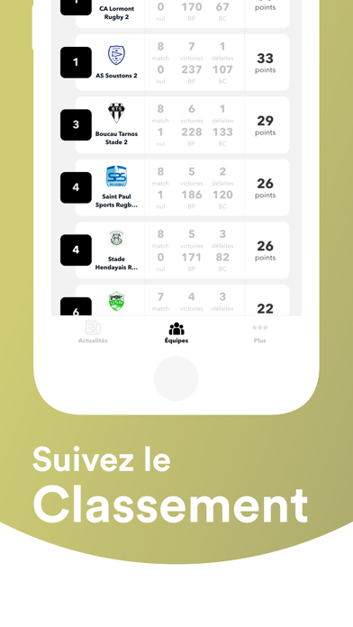 Stade Hendayais Rugby Screenshot