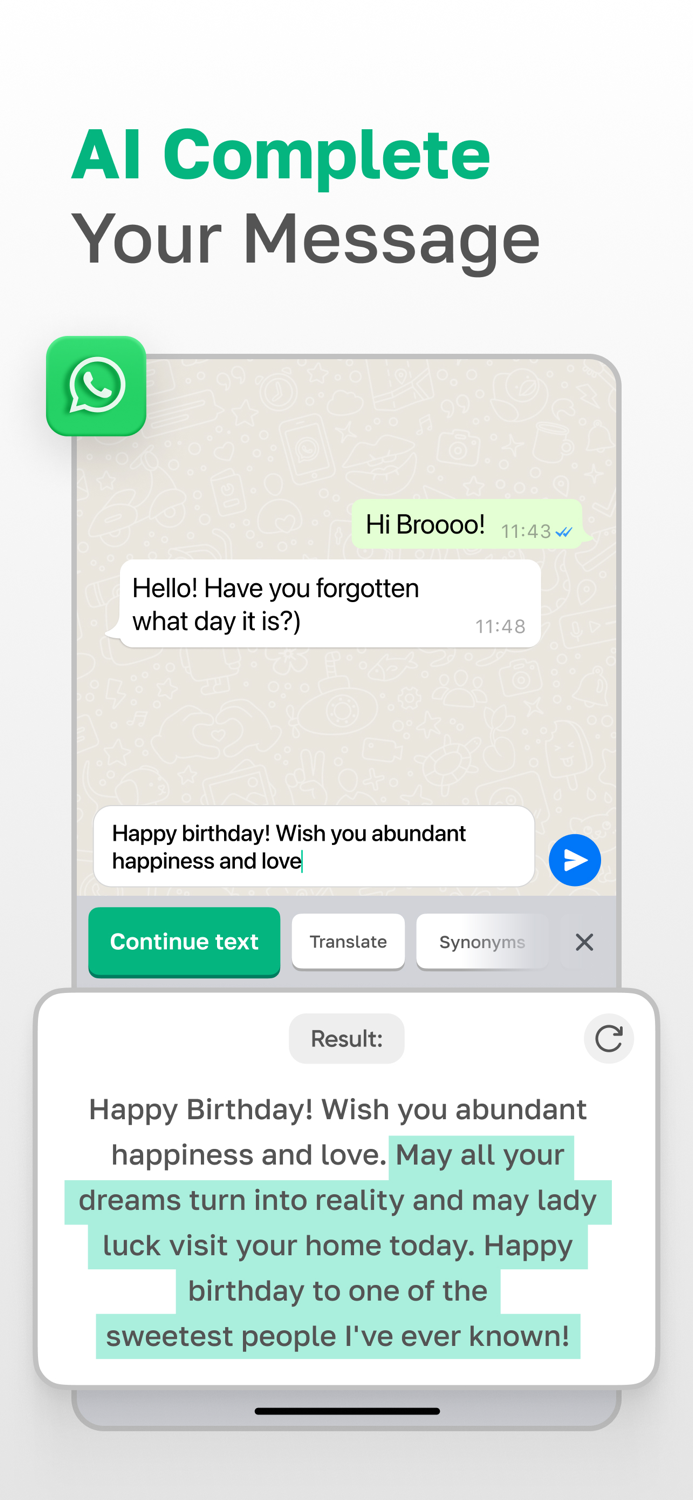 AI ChatBot Keyboard Assistant