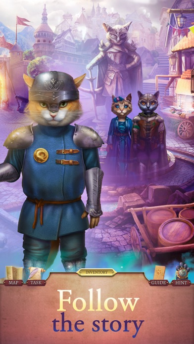 Knight Cats 1: Leaves & Road Screenshot