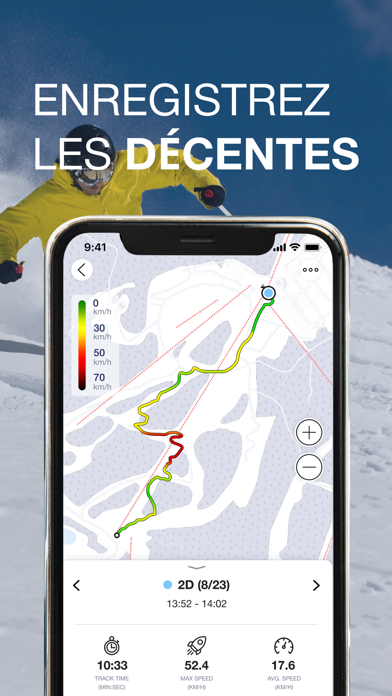 Screenshot #1 pour Skill: Ski & Snowboard Tracker