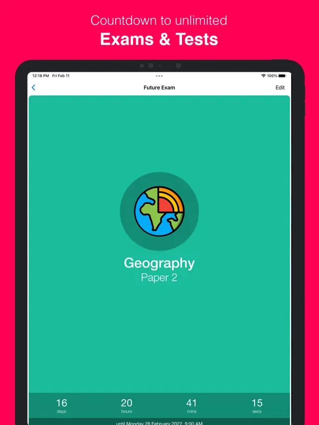 Exam Countdown - School & Uni4+_2