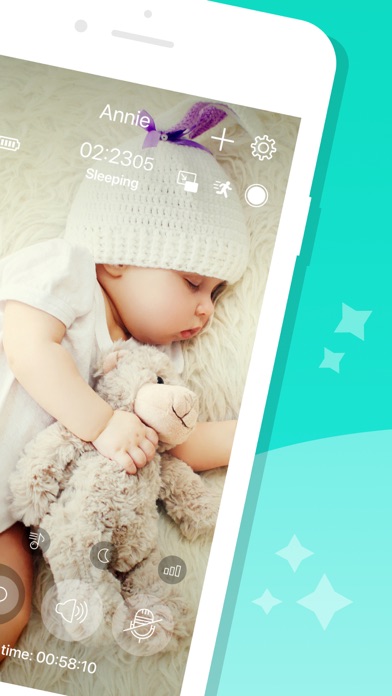 Screenshot #2 pour Babyphone Annie: Baby Monitor