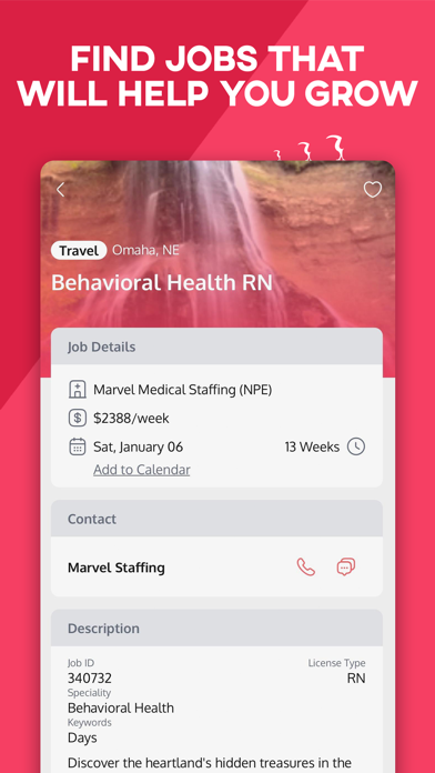 Marvel Medical Staffing Screenshot