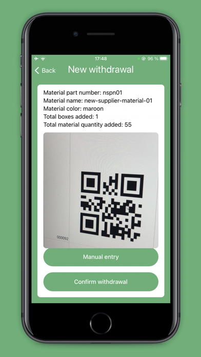 InventoryQR Screenshot