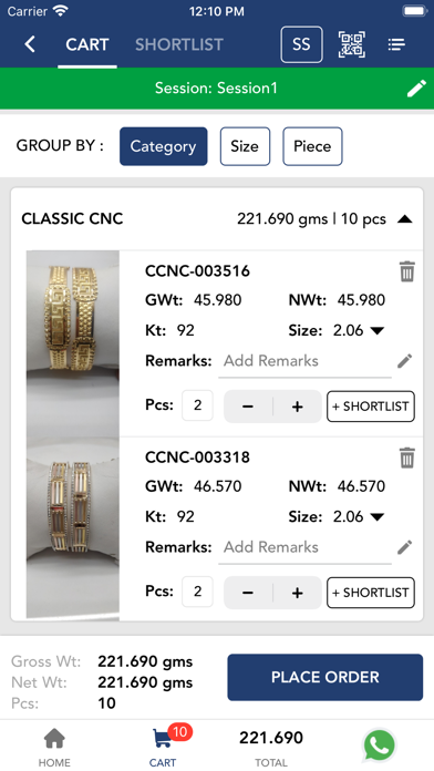 Unique Bangles Screenshot