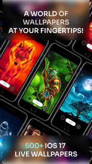 live wallpapers-ai backgrounds iphone screenshot 1