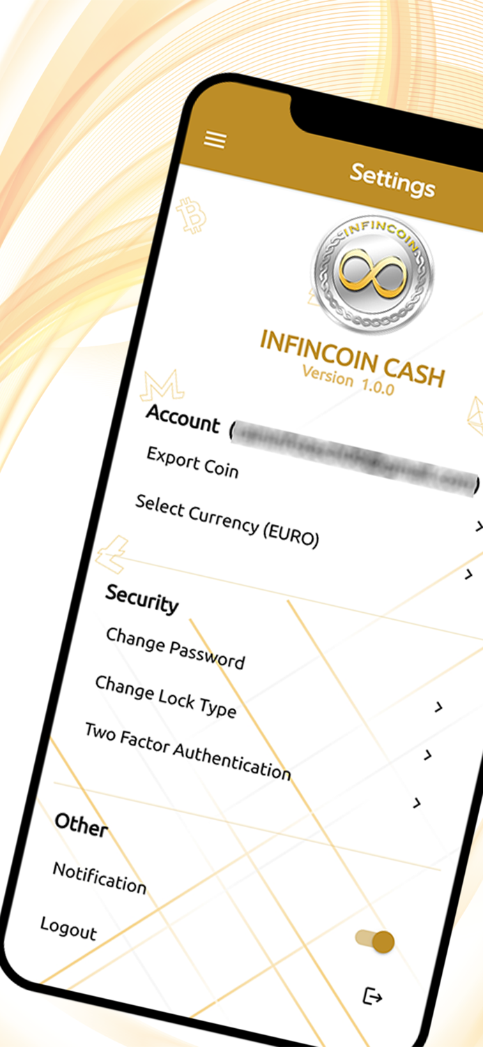 InfinCoinCash Wallet