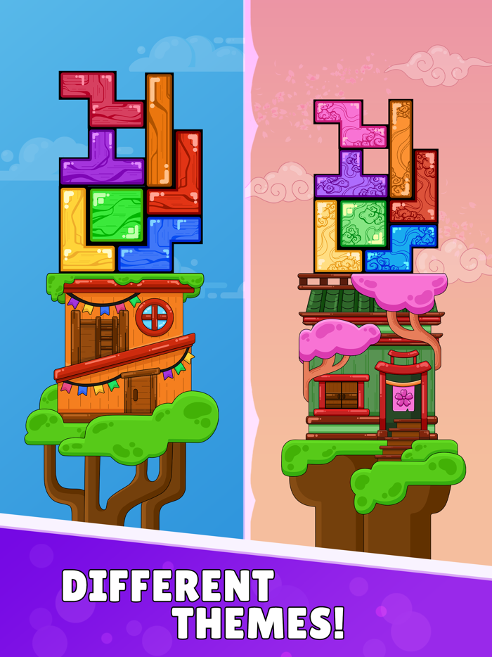 Tetris Tower Falling Blocks