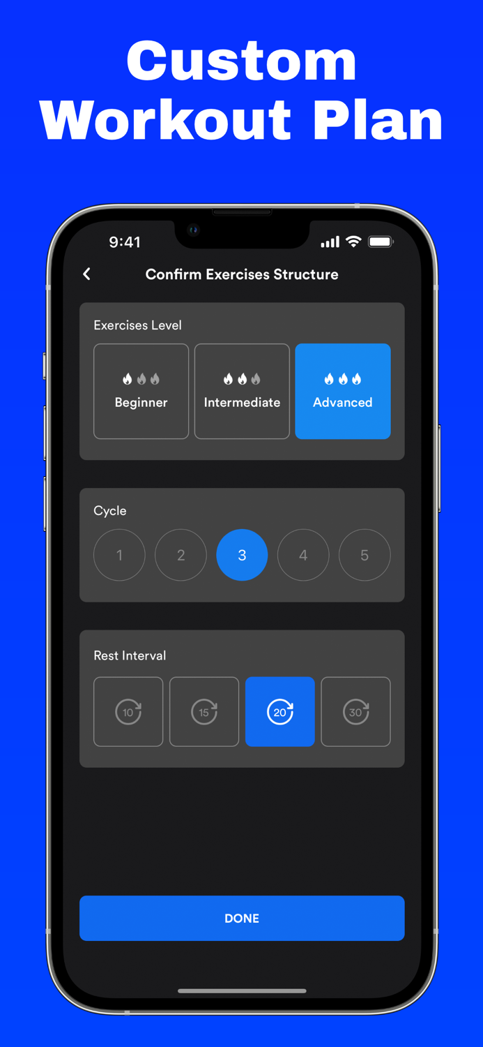 Fitness App - Home Workout