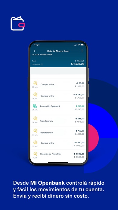 Openbank Argentina Screenshot