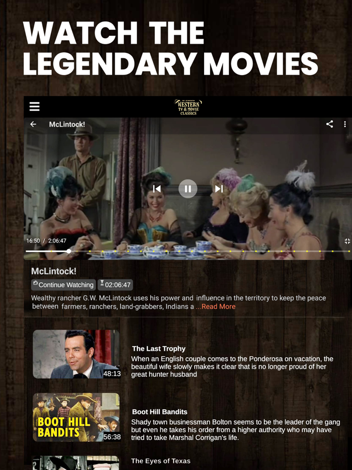 Western TV and Movie Classics