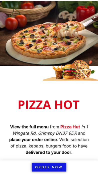 Pizza Hot Grimsby Screenshot