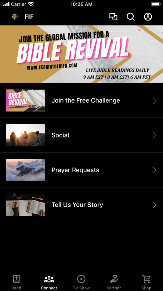 #1. Fear Into Faith (iOS) 由: Fear Into Faith Incorporated