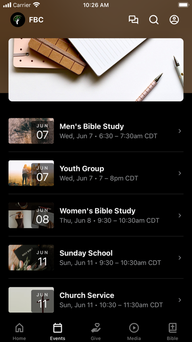 FBC Salisbury Screenshot