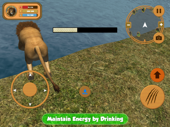 Screenshot #6 pour Wild Lion Simulator Attack 3D