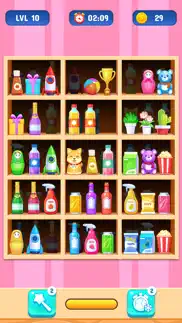 shelf sort puzzle game iphone screenshot 2