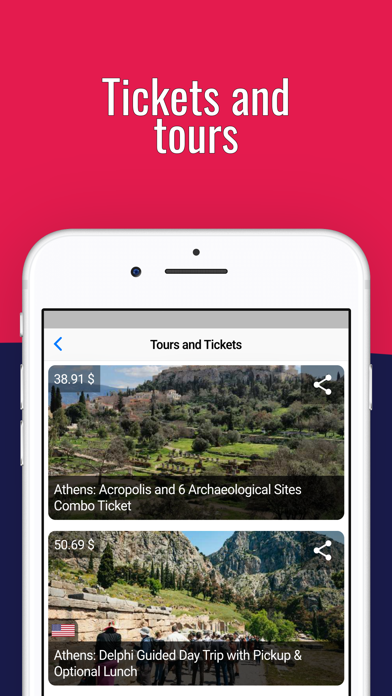 ATHENS Guide Tickets & Hotels Screenshot