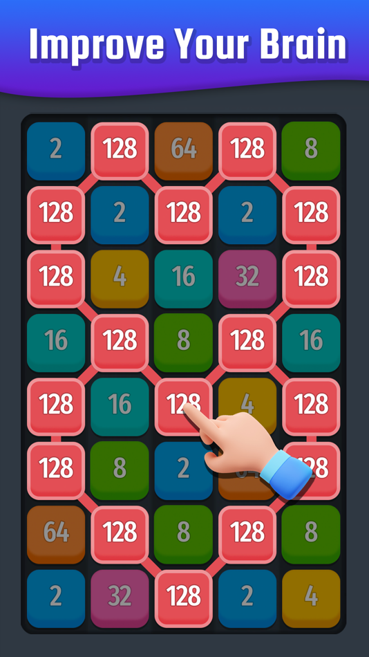 #5. Number Connect - Link 2048 (iOS) 由: UNIT5