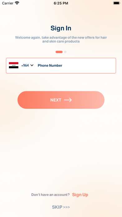 Beauty Care Iraq Screenshot