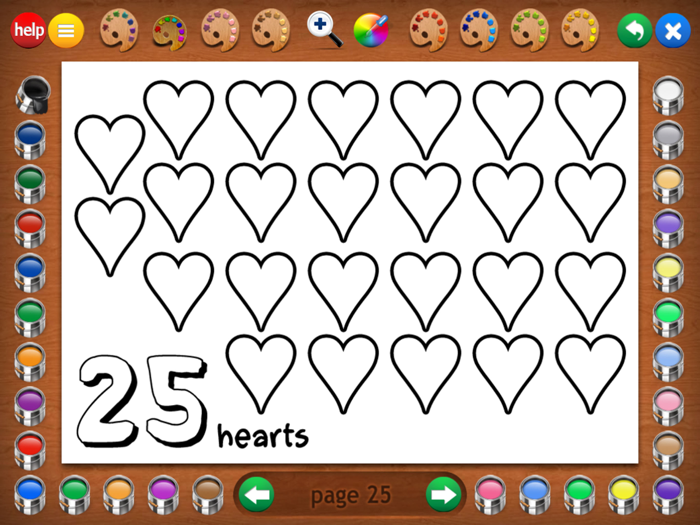 Counting Shapes Coloring Book