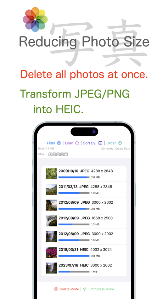#1. DelTransPhoto (iOS) 由: Masashi Kawakami