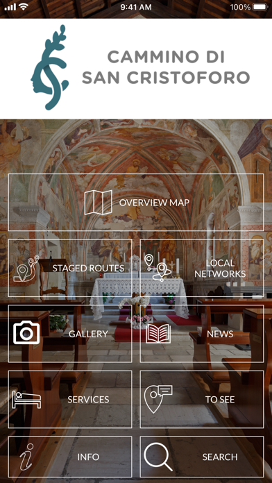 Cammino di San Cristoforo Screenshot