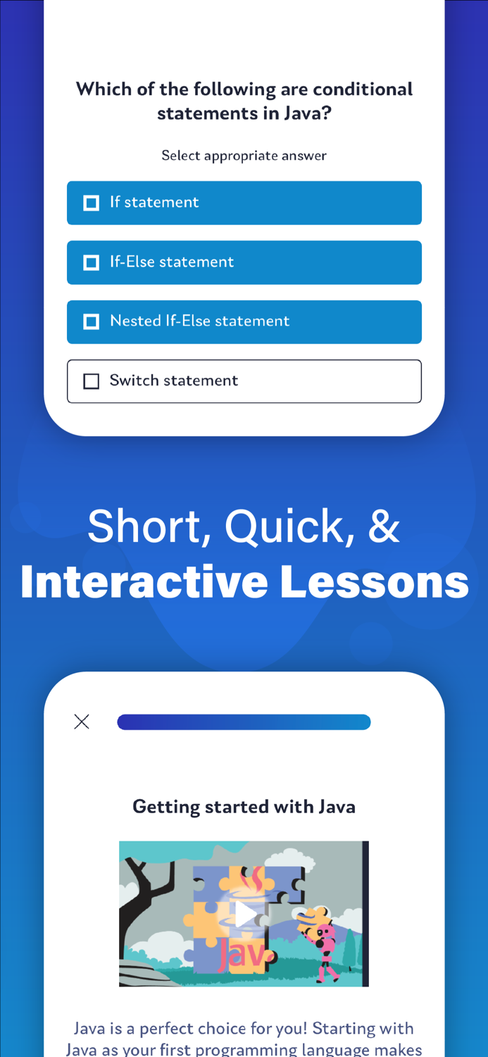 Learn Java Coding Java X