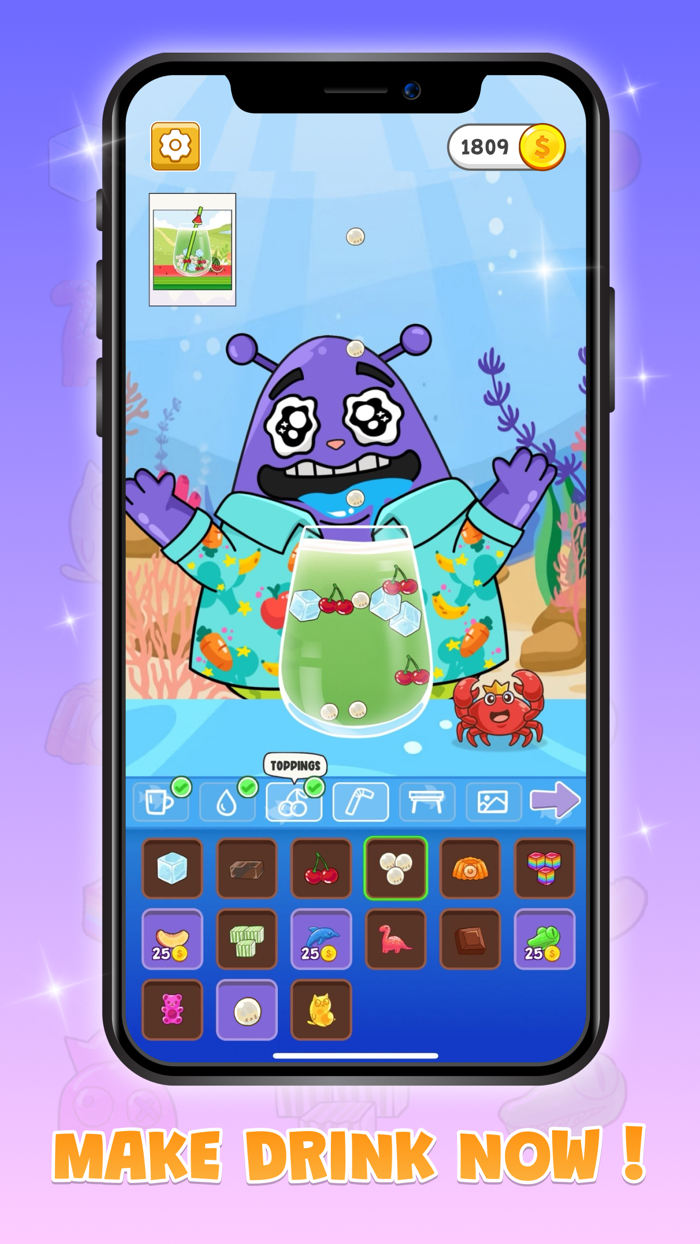 DIY Drink Bubble Tea Simulator