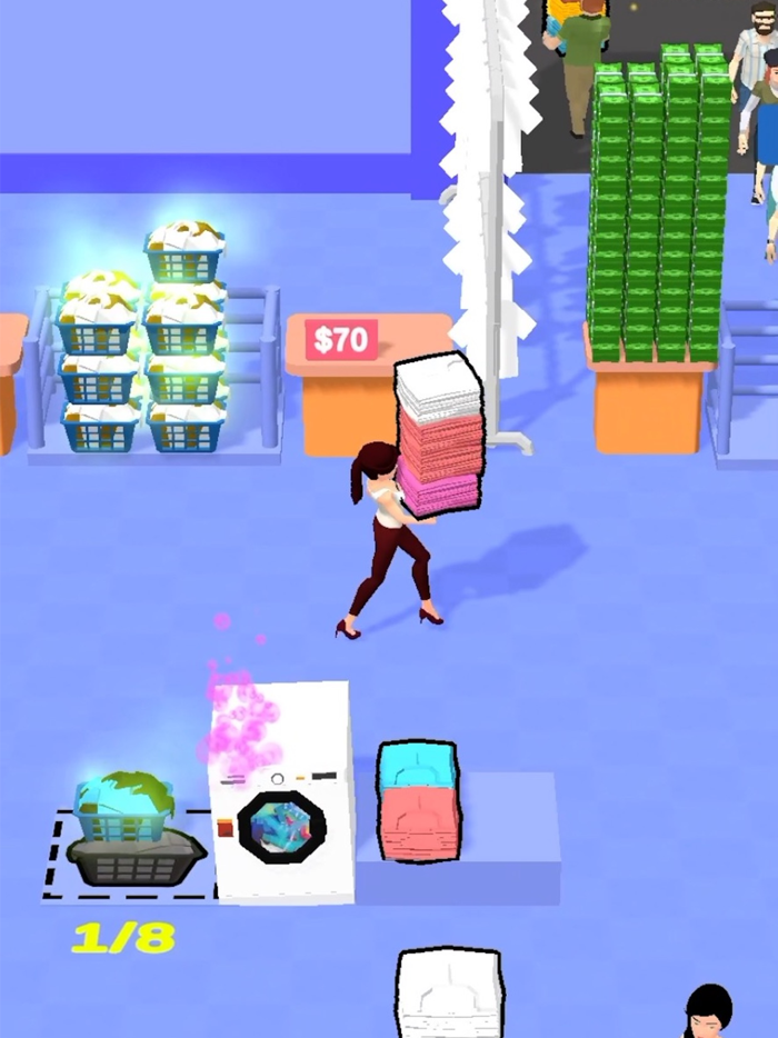 Laundry Tycoon - Business Sim