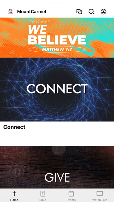 Mount Carmel Baptist Church Screenshot