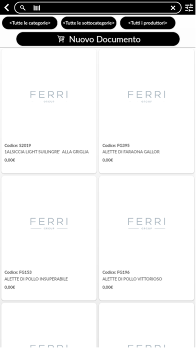 Screenshot 2 of Ferri Group catalogo e ordini App