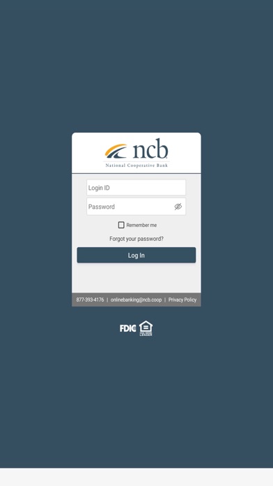 National Coop Bank Screenshot
