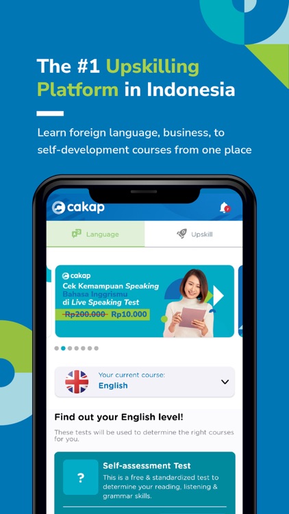 Cakap Online Language Learning screenshot-0