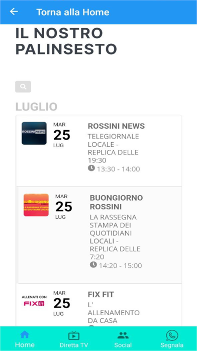Rossini TV Screenshot