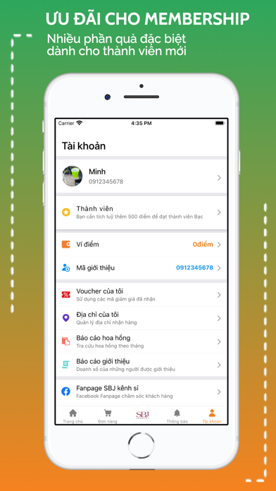 Sacombank - SBJ Kênh Sỉ Screenshot