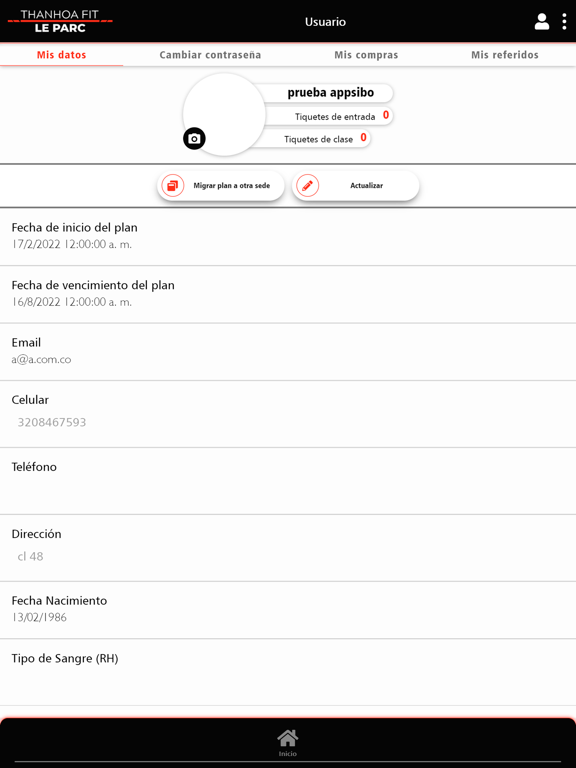 App screenshot