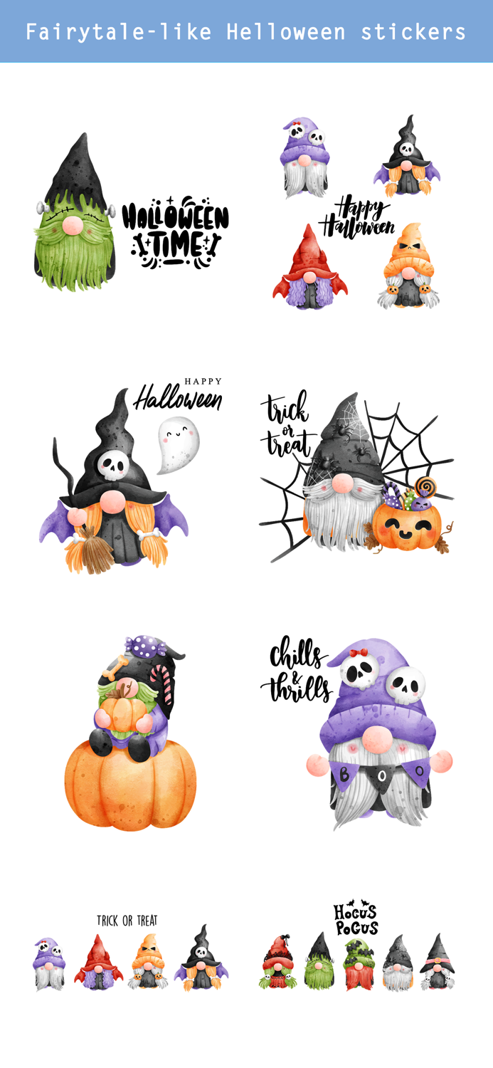 Cute Fairytale Happy Halloween